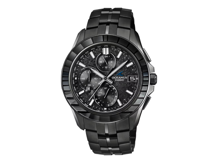 O relógio Casio Oceanus Manta OCW-S7000CN-1A. (Fonte da imagem: Casio)