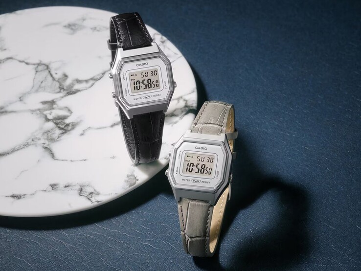Os relógios Casio Vintage LA680WEL-1 e LA680WEL-8A2