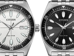 Os modelos Citizen Eco-Drive AW1911-55A e AW1911-55E