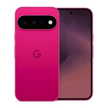 Google Pixel 11 nas cores Hibiscus / Fuchsia