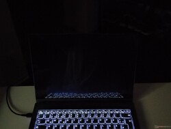 Sem luz de fundo