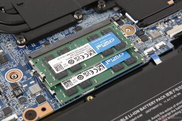 Slots acessíveis 2x SODIMM