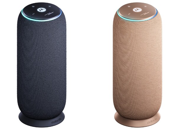 O Moto Sound Flow nas cores Pantone Carbon e Pantone Warm Taupe (Fonte da imagem: Motorola)