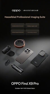 O conteúdo do kit (Fonte da imagem: Oppo - tradução automática)