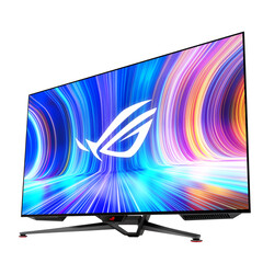 O ASUS ROG Swift OLED PG42UQ comercializará por US$1.399 com muitas características de jogo. (Fonte de imagem: ASUS)