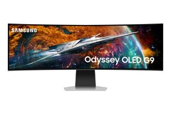 O Odyssey OLED G9 ainda pode estar a alguns meses de ser lançado. (Fonte da imagem: Samsung)