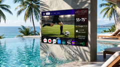 A WeMoove lançou novas TVs para uso externo com painéis QLED