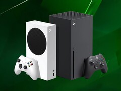 Consoles Xbox Series X e S mostrados em fundo verde (Fonte da imagem: Xbox Wire com edições)