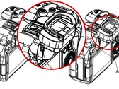 A Canon revelou um design de EVF inclinável embutido em um recente registro de patente no Japão. (Fonte da imagem: Canon - editado)