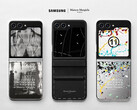 O Galaxy Z Flip5 Maison Margiela Edition estará disponível a partir de 30 de novembro. (Fonte da imagem: Samsung)