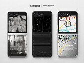O Galaxy Z Flip5 Maison Margiela Edition estará disponível a partir de 30 de novembro. (Fonte da imagem: Samsung)