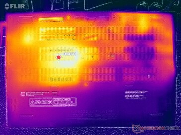 Estresse Prime95+FurMark (capa D)