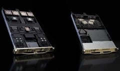 Exemplos de servidores de IA da Nvidia. O aumento dos preços da memória está elevando seus custos em mais de 15%.