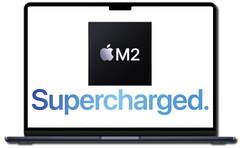 O novo 2022 Apple MacBook Air com chip M2 vem com um design renovado e um entalhe de exibição (Fonte de imagem: Apple - editado)