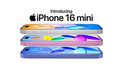 Um vídeo de renderização do que poderia ter sido o iPhone 16 Mini. (Fonte da imagem: @asherdipps)