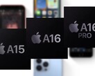 Apple pode renomear o A15 como A16 e usar um "A16 Pro" nos modelos iPhone 14 Pro. (Fonte da imagem: Apple - editado)