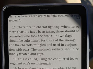 Os cantos arredondados cortam o texto.