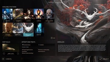 Na foto: Uma captura de tela do jogo ENDLESS Space 2.