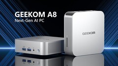 Mini PC Geekom A8 virá com AMD Ryzen 9 8945HS (Fonte da imagem: AndroidPCTV)