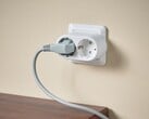 Novo plugue adaptador de 2 vias Koppla da IKEA, branco