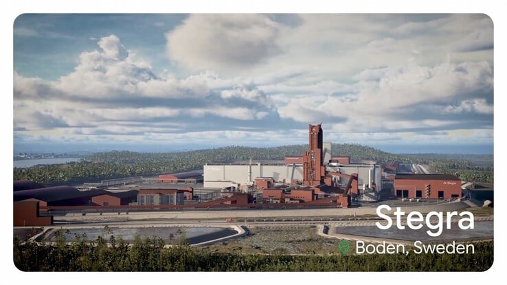 A fábrica de aço verde na Suécia