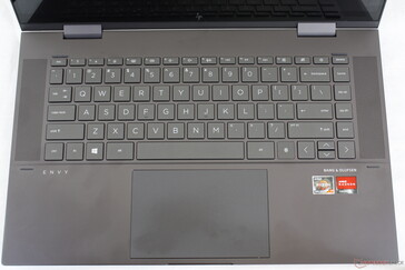 Layout de teclado idêntico ao do Invy 15 Creator Clamshell