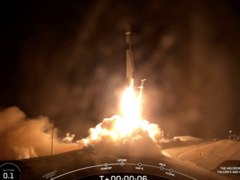 A SpaceX lança 21 satélites direct-to-cell no espaço. (Imagem: SpaceX)