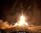 A SpaceX lança 21 satélites direct-to-cell no espaço. (Imagem: SpaceX)