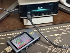 Instantâneo do teste do USB-C1