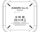 Projeto do painel traseiro da 2ª geração Xiaomi Box 4K (patente) (Fonte: FCC ID)