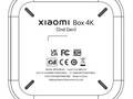 Projeto do painel traseiro da 2ª geração Xiaomi Box 4K (patente) (Fonte: FCC ID)
