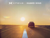 De acordo com uma declaração recente no Weibo, a Huawei e a XPeng estão trabalhando juntas em um novo HUD de realidade aumentada (Fonte: Weibo).