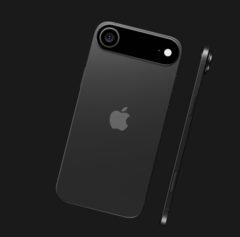 renderização do iPhone 17 Air. (Fonte da imagem: Zellzoi on X)