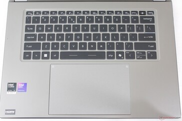 Não há mais teclado numérico no Prestige 16 2026