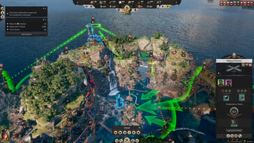 Na imagem: uma captura de tela do jogo Corsair Cove.