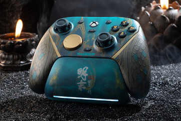 O controle sem fio GameSir x Wuchang: Fallen Feathers Wireless Controller para Xbox ainda não tem data de lançamento. (Fonte da imagem: GameSir)