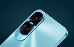 O Honor 90 Lite vem nas opções de cores Cyan Lake, Midnight Black e Titanium Silver. (Fonte da imagem: Honor)