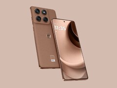 O Motorola Edge 60 Fusion na cor Mocha Mousse pode ser adquirido diretamente com a Motorola. (Fonte da imagem: Motorola)