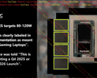 A nova APU para jogos da Nvidia pode ser lançada no próximo ano. Uma suposta foto e uma visão geral dos recursos. (Fonte da imagem: Moore's Law is Dead no YouTube)
