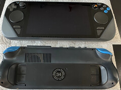 Este protótipo do Steam Deck é significativamente menos potente do que as unidades de varejo. (Fonte da imagem: eBay - editado)