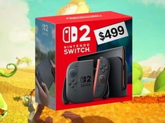 O preço do Nintendo Switch 2 é de US$ 499