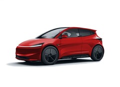 O Tesla Model Q poderia ter um preço tão baixo quanto US$ 25.000. (Fonte da imagem: @DominicBRNKMN via X/Twitter)