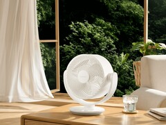 O Smart Desktop Air Circulation Fan da Xiaomi (na foto) chegou à Europa. (Fonte da imagem: Xiaomi)