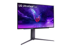 A LG UltraGear 27GR95QE-B é uma opção mais barata na série UltraGear. (Fonte de imagem: LG)