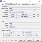 CPU-Z - Placa principal