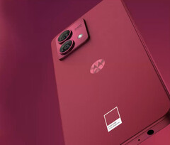 O Moto G84 5G em sua cor Viva Magenta. (Fonte da imagem: Motorola)