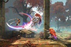 The Lost Crown combina combate fluido com plataformas precisas e desafiadoras.