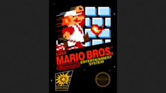 A caixa do Super Mario Bros. (Fonte: Wikipedia)