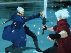 Pela primeira vez na animação oficial, os irmãos meio-demônios Dante e Vergil se enfrentam fora dos jogos.