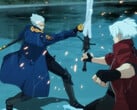 Pela primeira vez na animação oficial, os irmãos meio-demônios Dante e Vergil se enfrentam fora dos jogos.